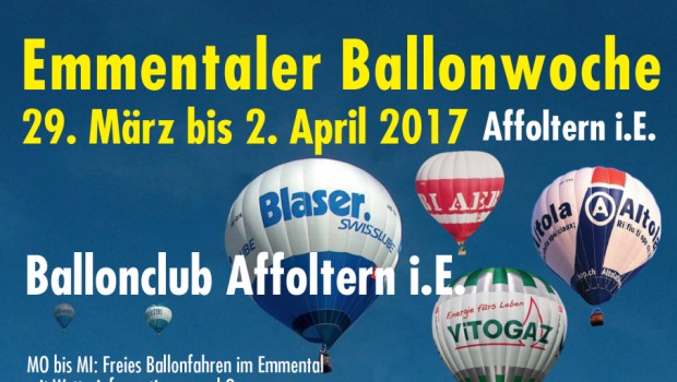 Emmentaler Ballonwoche 2017